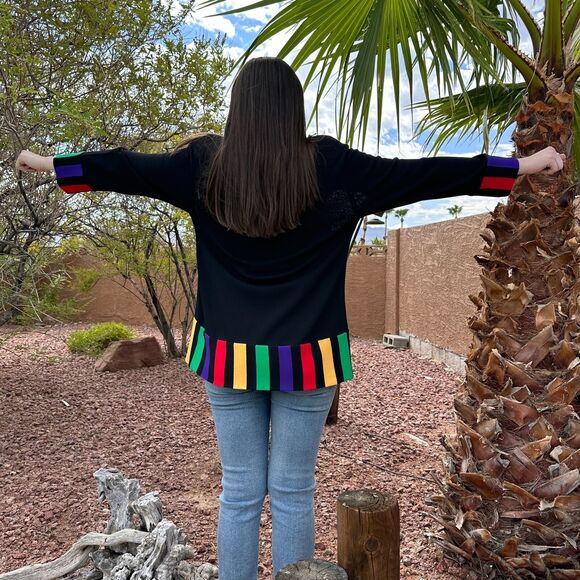 Vtg St John Sportswear Marie Gray Women's Sweater Small With Headband Made USA - Picture 2 of 9